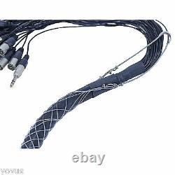 100ft foot feet 32x8 40 channel pro audio stage snake 1/4TRS returns xlr 24ch PA