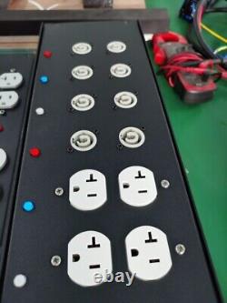 10Way Edison Powercon Out Entertainment Power Distribution Box for Stage
