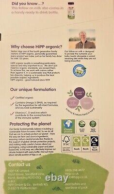 10- Box HiPP Combiotic UK Stage-2 Organic Growing up Milk 600g Free Shipping