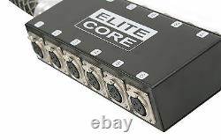 12 Channel 30' Drum Sub Snake Low Profile Stage Audio Snake by Elite Core