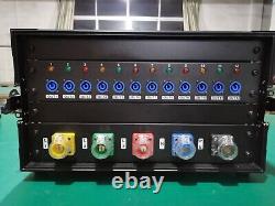 12 Channel Power Distro Distributor Box for Stage DJ Lighting Party Event Show