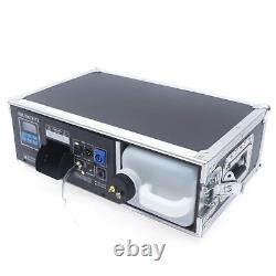 1500W Stage Mist Haze Machine Fog Flight Box 3.5L Smoke DJ Musical DMX Control