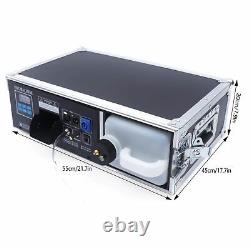1500W Stage Mist Haze Machine Fog Flight Box 3.5L Smoke DJ Musical DMX Control