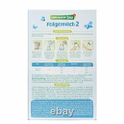 15 Box LEBENSWERT Stage 2 + DHA Organic Germany Baby Formula from 6 MONTHS