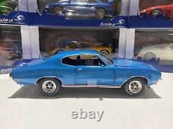 1971 Buick Gs Stage 1 Blue Class Of'71 Anniversary 1/18 Car Autoworld Amm1257