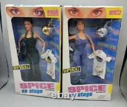 1998 Spice Girls on Stage Complete Set of 4 Dolls NEW in Factory Sealed Boxes