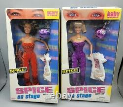 1998 Spice Girls on Stage Complete Set of 4 Dolls NEW in Factory Sealed Boxes