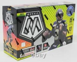 2021 Panini Mosaic Football Hobby Box Blowout Cards