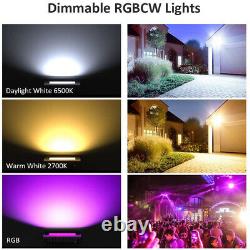 20W RGB LED Smart Floodlight Spotlight Stage Party Wall Wash Landscape Lights