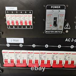 24 Channel Power Distro Distributor Box for Stage DJ Lighting Party Event Show