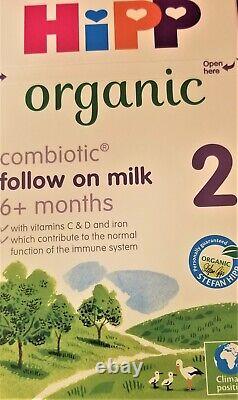 4-BOXES-HiPP-Organic-Combiotic-Follow up-Infant-Milk-Stage-2-UK-Version-800g