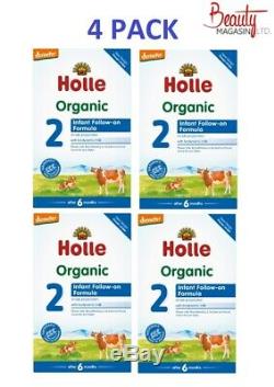 4 BOXES Holle Stage 2 Organic Formula, 600g, 02/2021 FREE EXPEDITED SHIPPING