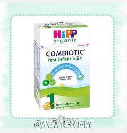 4 Boxes HiPP Organic Combiotic First Infant Milk Stage 1 UK Version 800g