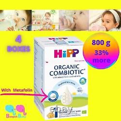 4 Boxes HiPP Stage 1 Organic Combiotic First Infant Hipp 1 Exp. Jan 2024