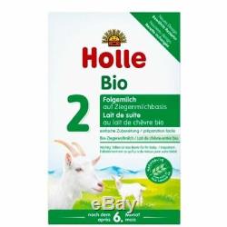 4-Boxes Holle Organic Goat Milk Formula Stage-2 400g FREE SHIPPING