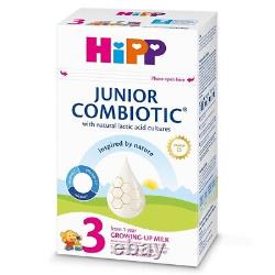 4 Boxes x HiPP Stage 3 JUNIOR COMBIOTIK Baby Formula FROM 12 MONTHS 500 g