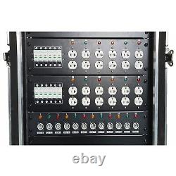 52 Channel Power Distro Distributor Box for Stage DJ Lighting Party Event Show