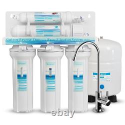 5-Stage Reverse Osmosis Drinking RO Water Filter System-75Gpd