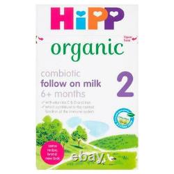 6X HiPP UK-800g 4-Boxes Stage -2-Organic Combiotic-Follow on Free-Shipping