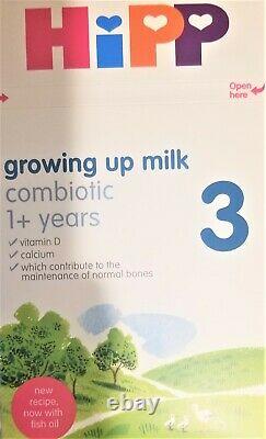 6-BOXES-HiPP-Organic-COMBIOTIC- Growing up Stage-3-UK Version-600g