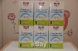 6-BOXES-HiPP-Organic-Combiotic-First-Infant-Milk-Stage-1-UK-Version-800g 12/2019