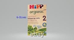 6-BOXES-HiPP-Organic-Combiotic-Follow up-Infant-Milk-Stage-2-UK-Version-800g