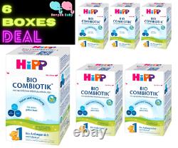 6 Boxes HiPP Stage 1 Germany Bio Combiotic Formula Hipp 1 Exp. 5/27/2022+