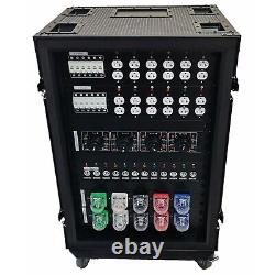 72 Channel Power Distro Distributor Box for Stage DJ Lighting Party Event Show