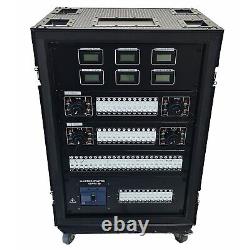 72 Channel Power Distro Distributor Box for Stage DJ Lighting Party Event Show