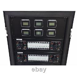 72 Channel Power Distro Distributor Box for Stage DJ Lighting Party Event Show