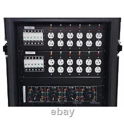 72 Channel Power Distro Distributor Box for Stage DJ Lighting Party Event Show