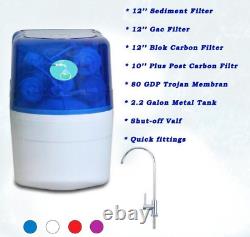 7 Stage Reverse Osmosis System (box) 80 GDP MEMBRAN / Water Filtration System