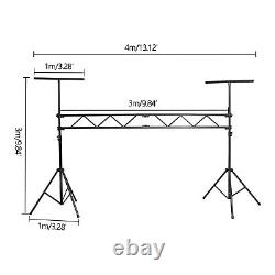 9.84FT Box Truss Light Stand System DJ Lighting Trussing Stage Mount USA STOCK