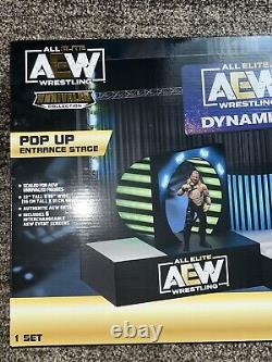 Aew Unrivaled Pop Up Entrance Stage Unopened Brand New Jazwares