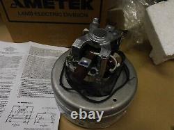 Ametec 115756 Vacuum Motor 2M182 2 stage 220V NEW in box