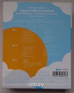 Aqours 6th LoveLive! KU-RU-KU-RU Rock'n' Roll TOUR SUNNY STAGE Blu-ray BOX New
