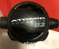 Atomic Aquatics B2 Regulator +yoke 1st Stage With Box Never In Water