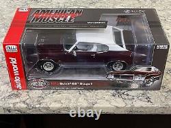 Auto World American Muscle 1970 Buick GS Stage 1 Burgundy Mist 1/18 AMM1296