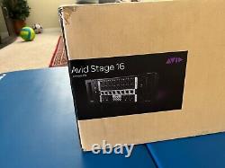 Avid Stage 16 Ethernet AVB Remote I/O Stage Box for S3L System (Some in Stock)