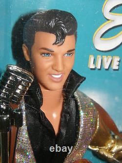 Barbie Elvis live on stage 1996 collector gift box doll set