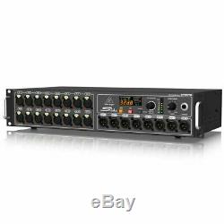 Behringer S16 Digital Snake In Out I/O Box MIDAS Preamps 16-Channel Stage Box