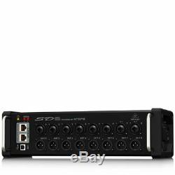 Behringer SD8 8-Channel I/O Stage Box Digital Snake with Remote Control & USB