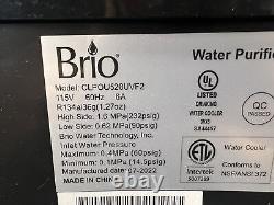 Brio CLPOU520UVF2 Tri-Temp Water Station 2 Stage Filter Silver New Open Box