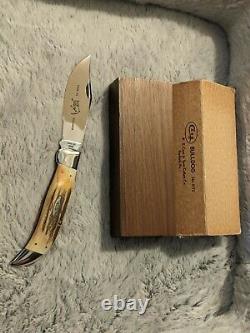 CASE XX Stag Classic Bulldog Clasp Knife Awesome Stage 1965 WithBox 5172 mint