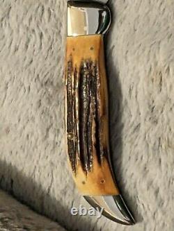 CASE XX Stag Classic Bulldog Clasp Knife Awesome Stage 1965 WithBox 5172 mint