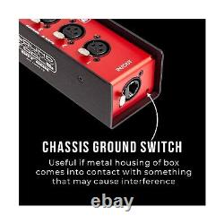 CAT Box FX Female XLR Stage Box with Analog Audio Over Shielded CAT Cable