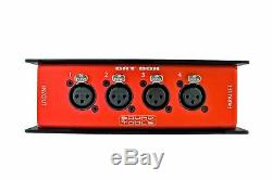CAT Box FX Female XLR stage box with audio over shielded CAT cable. Send 4