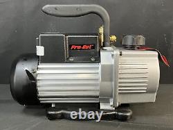 CPS Products VP4S Pro-Set 4 CFM Vacuum Pump1 Stage 110-120V/220V New Open Box