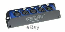 CatCore SMS-C-3F 4x XLR / CAT Adapter Stagebox Cat-Multicore Ethercon RJ45
