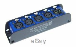 CatCore SMS-C-3F 4x XLR / CAT Adapter Stagebox Cat-Multicore Ethercon RJ45